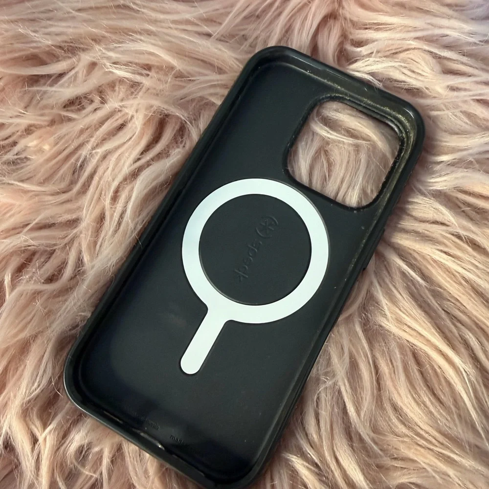 Speck iPhone 16 PRO Case Candyshell Grip MagSafe Glitter Black